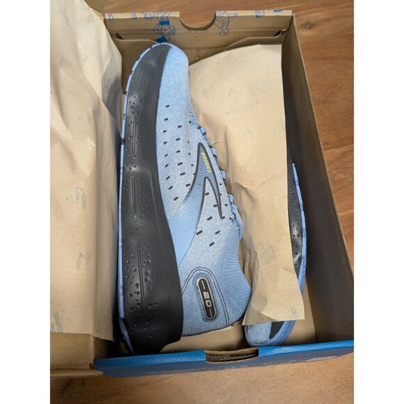 Brooks Men's Glycerin 20 Neutral Running Shoe Light Blue/Nine Iron/Sulphur 11.5 - Picture 3 of 5